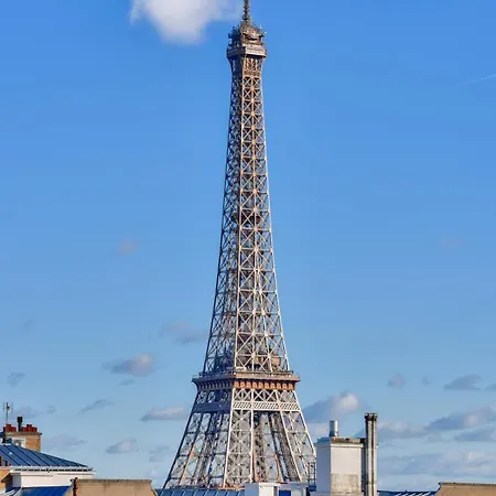 Splendide Terrasse Avec Vue Tour Eiffel Apartment *
