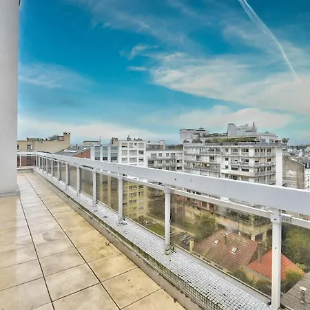 Apartment Splendide Terrasse Avec Vue Tour Eiffel *