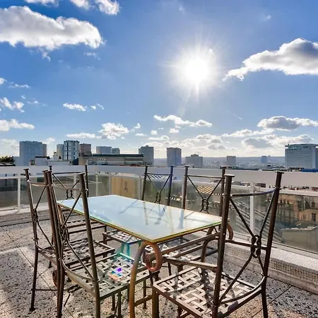 Splendide Terrasse Avec Vue Tour Eiffel Apartment