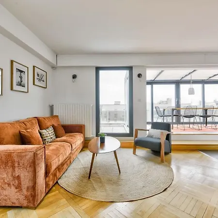 Apartment Splendide Terrasse Avec Vue Tour Eiffel Paris
