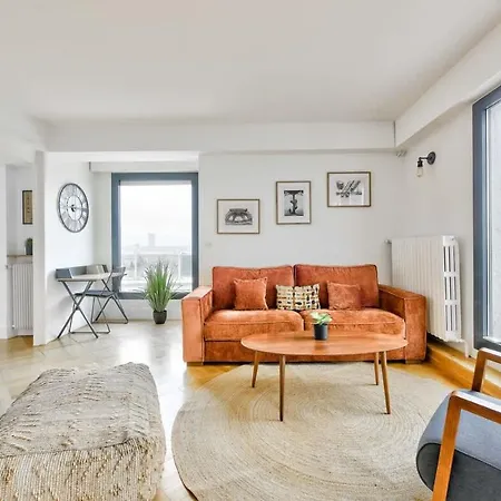 Splendide Terrasse Avec Vue Tour Eiffel Apartment