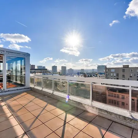 Apartment Splendide Terrasse Avec Vue Tour Eiffel *