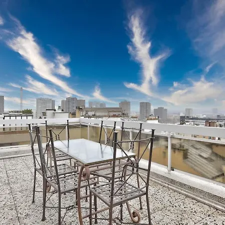 Apartment Splendide Terrasse Avec Vue Tour Eiffel